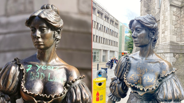 Molly Malone statue vandalised
