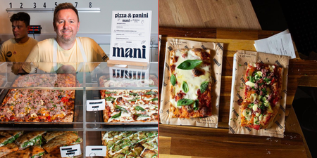 Mani Pizza has opened its brick and mortar store on Drury Street