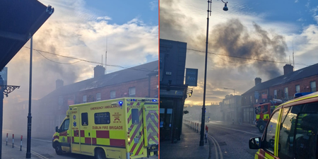 Dublin Fire Brigade advise public to avoid Rathgar due to large workshop fire